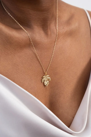 Large Acorn Necklace