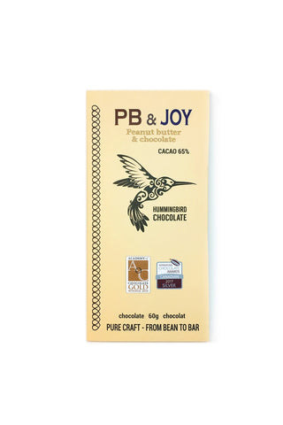 PB & Joy 65% Chocolate Bar