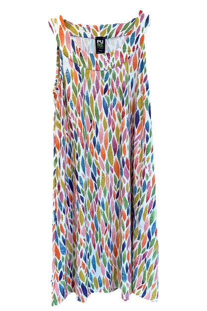 Printed Tank Dress