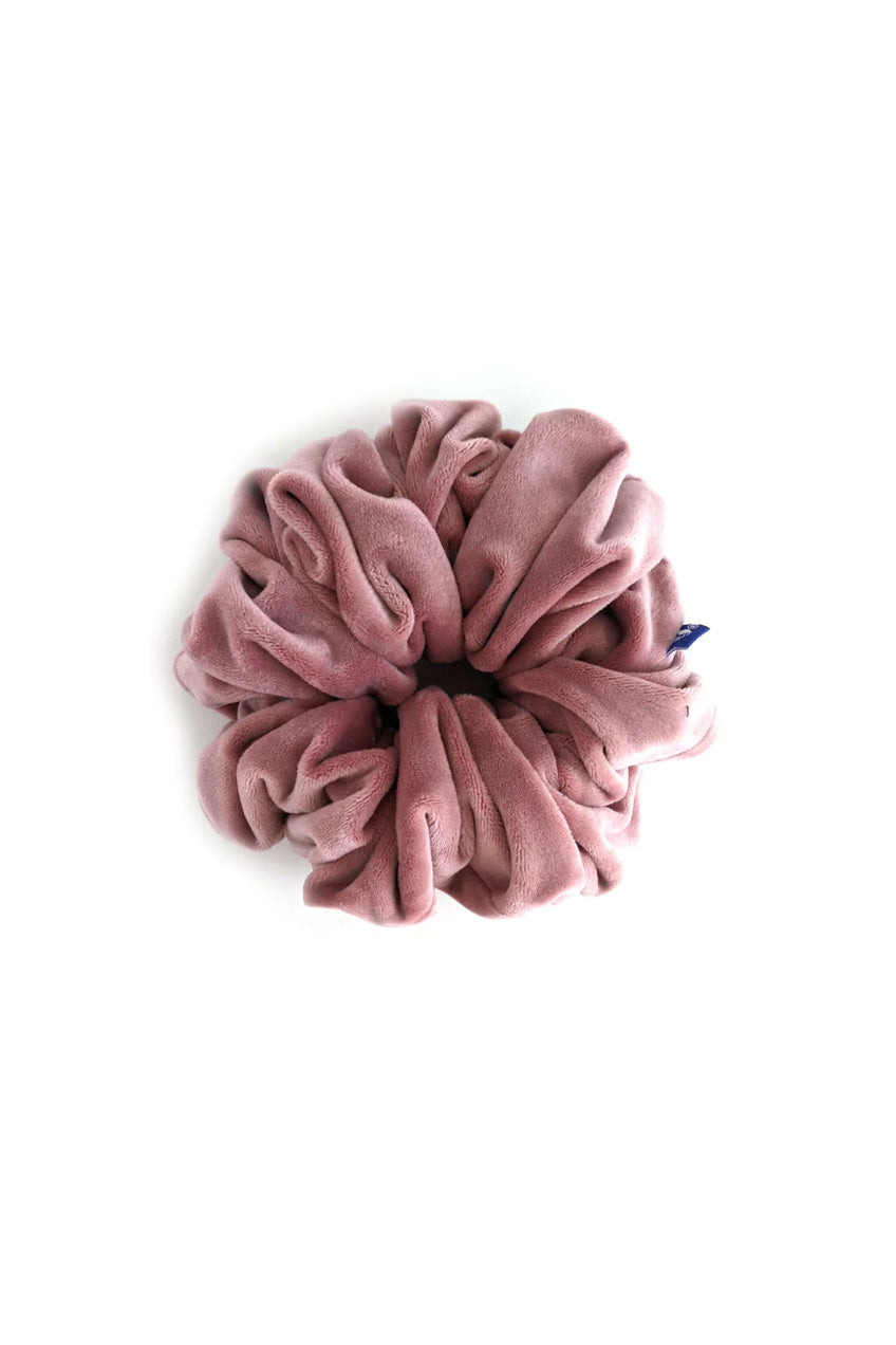 XL Oversized Scrunchie by Kokoro, Pink Velour