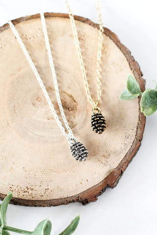 Large Pine Cone Necklace