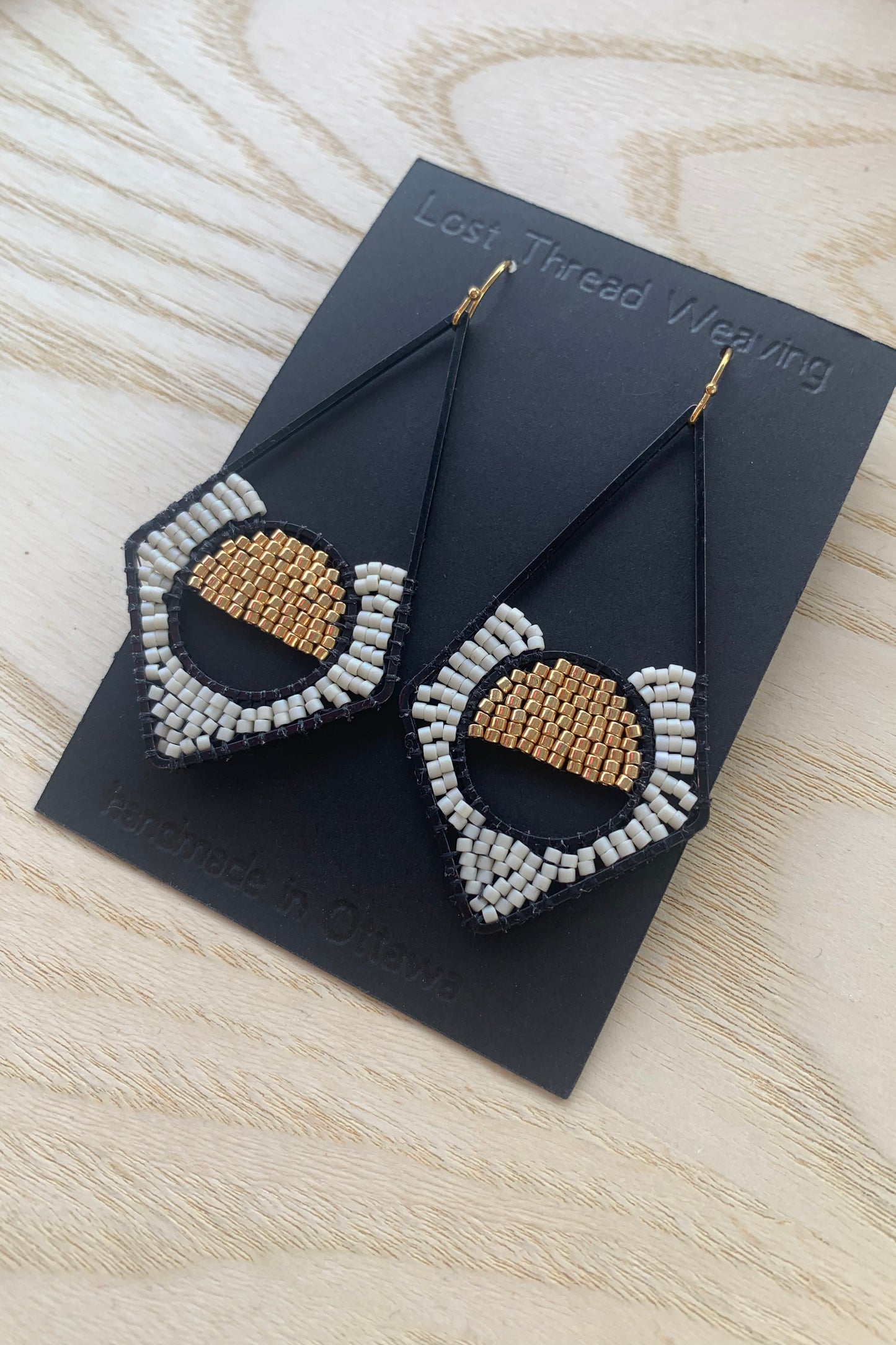 Black Diamond Sunset Dangles - MADE TO ORDER
