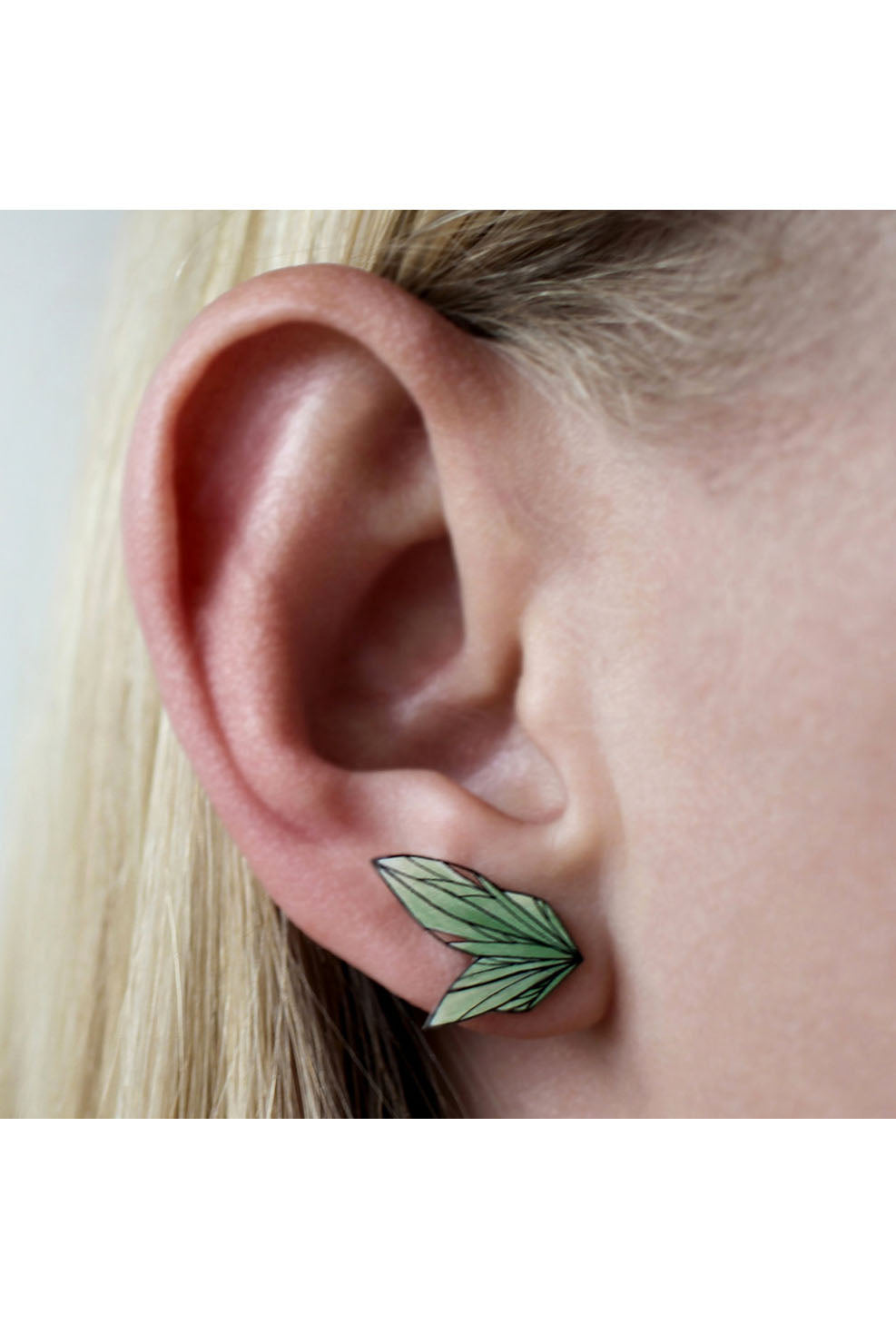Floral Wing Studs