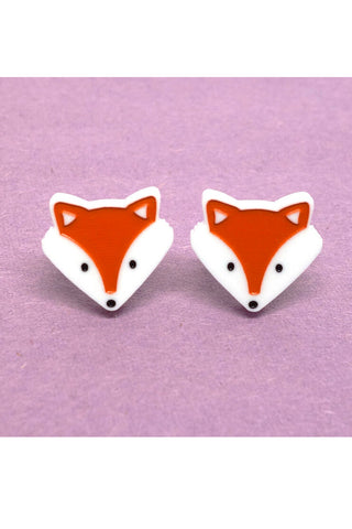 Lili0276 Fox Stud Earrings