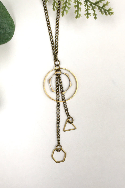 Geometric Charm Necklace