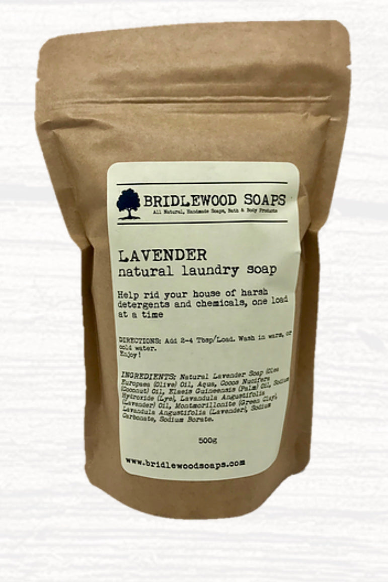 BRIDLEWOOD SOAPS Lavender Laundry Soap