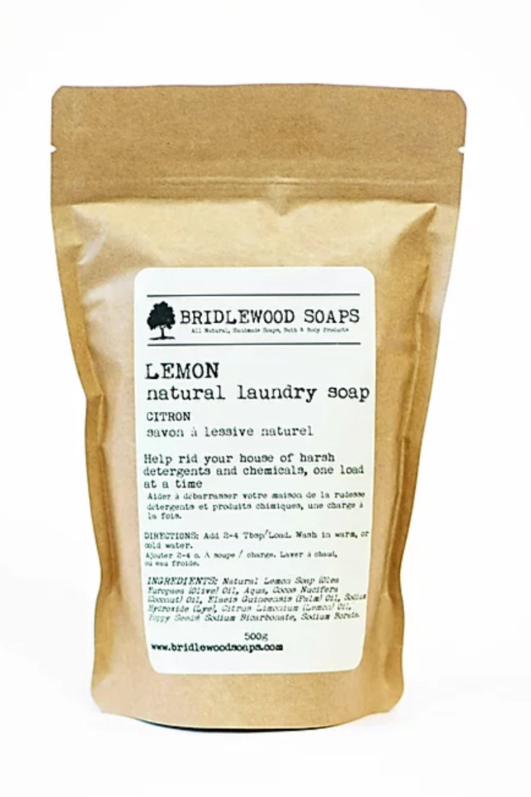 BRIDLEWOOD SOAPS Lemon Laundry Soap