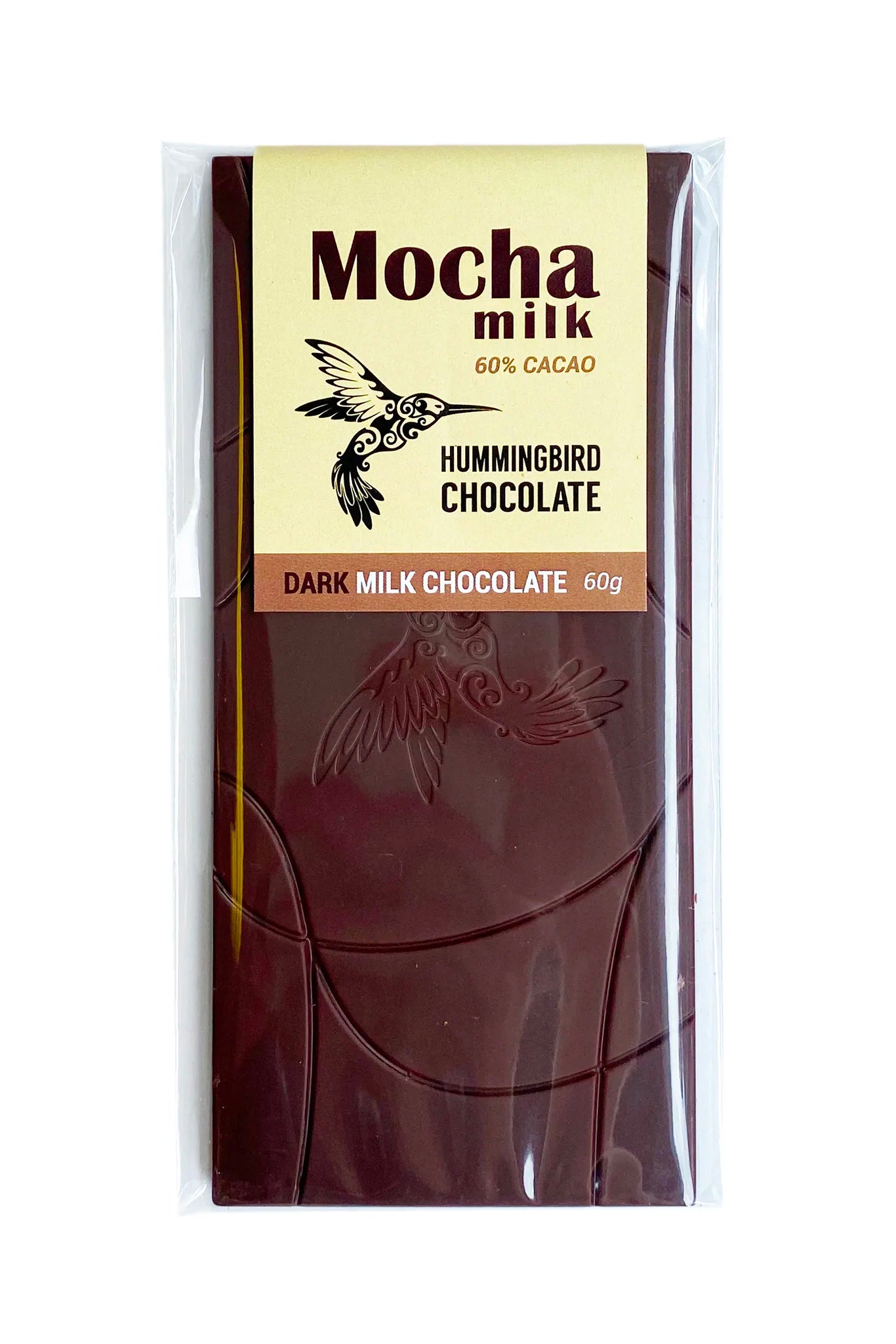 Mocha Milk 60% Chocolate Bar