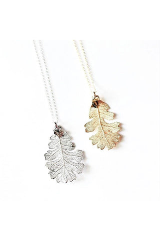 Heirloom Maple Leaf Necklace