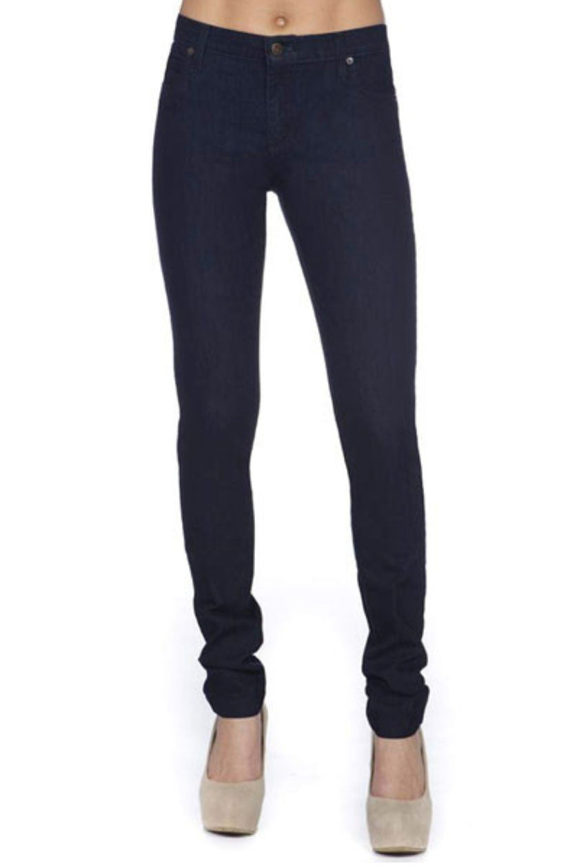 High Rise Skinny Yoga Jean in Indigo Rinse shop online for sizes 24-34 or in store in Ottawa, Canada