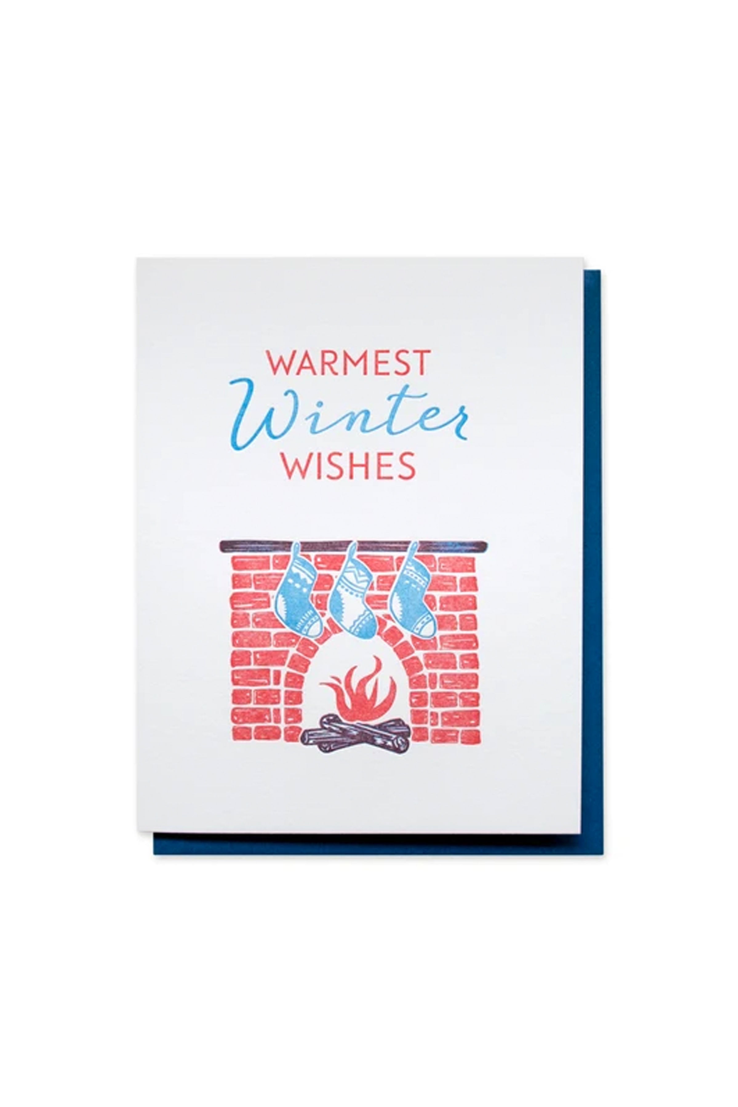 Warm Winter Wishes Inkwell Originals Card
